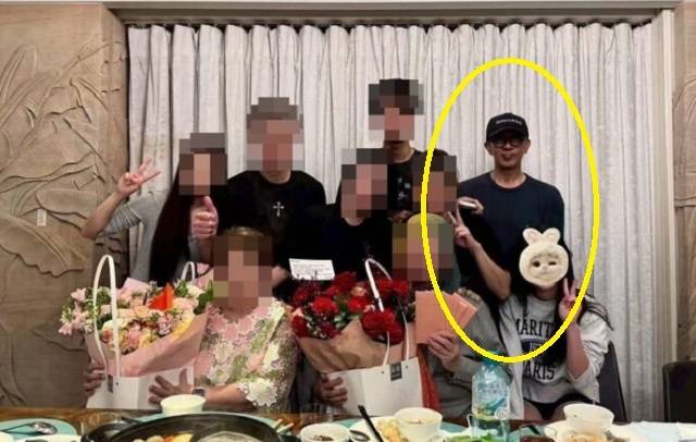 대만 어머니날을 맞아 장모 황춘메이가 공개한 가족사진 속 구준엽. 황춘메이 SNS 캡처