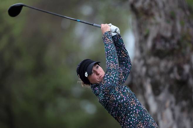 LPGA 투어 평균 드라이버샷 1위(292.54야드)에 올라 있는 폴리 마크.  AFP연합뉴스