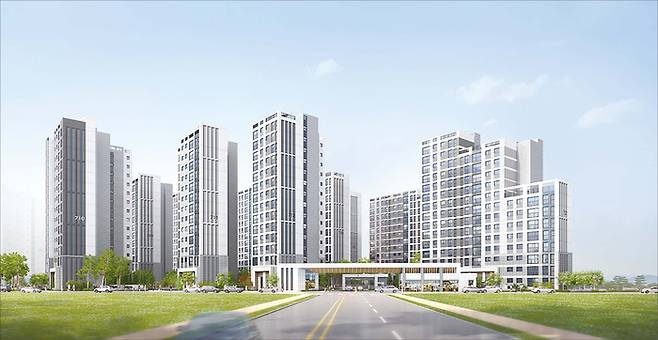 경기 부천 대장 A7블록 조감도. (한국토지주택공사 제공)