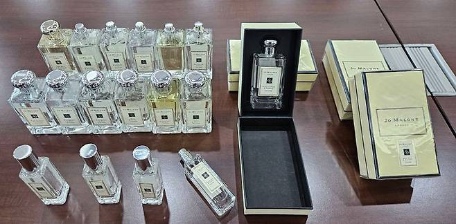 중국산 짝퉁 화장품/사진제공=인천공항본부세관