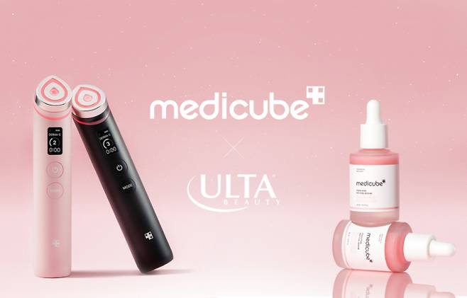 에이피알이 지난달 말 미국 울타 뷰티와 메디큐브의 공급 계약을 체결했다. 입점 예정 제품은 총 22종이다. /사진=에이피알