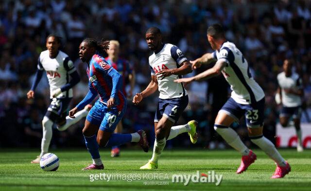 토트넘과 크리스탈 팰리스 경기장면/게티이미지코리아