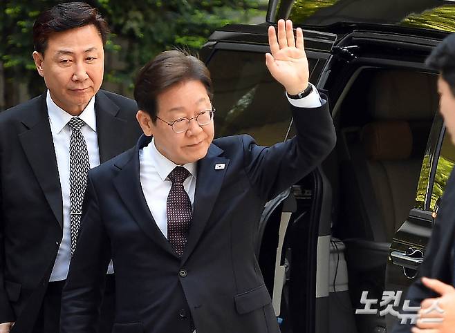 더불어민주당 이재명 대선후보. 황진환 기자