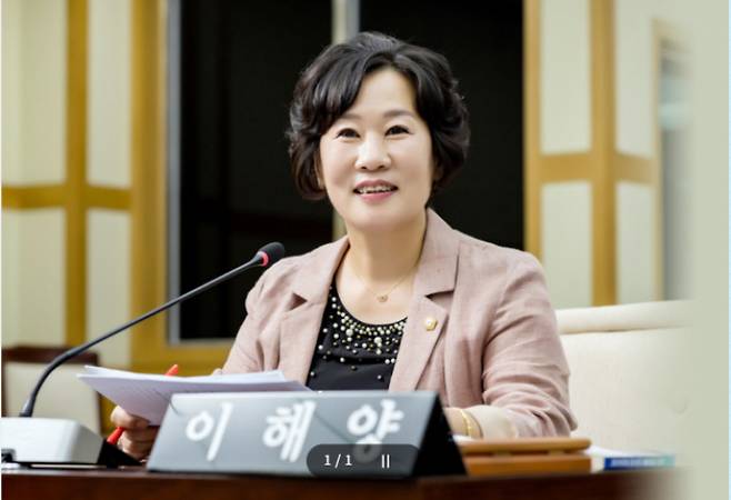 이해양 무주군의원. 자료사진