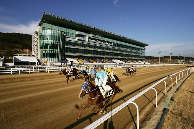 부산 강서구 부산경남 경마공원. 한국마사회 부산경남지역본부 제공