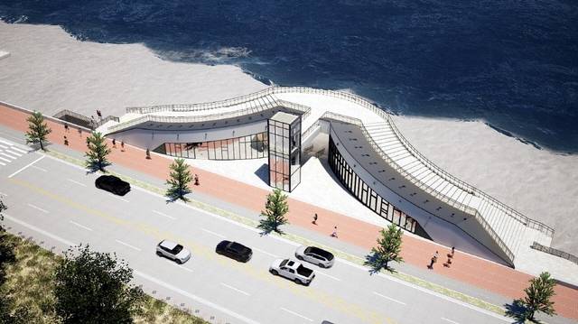 바다시청 조감도. 포항시