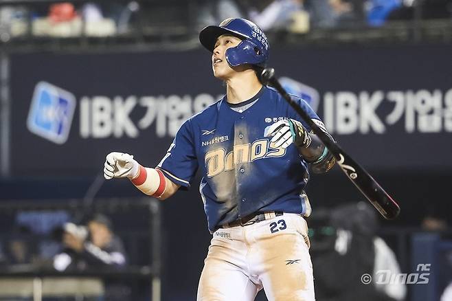 NC 천재환. NC  다이노스 제공