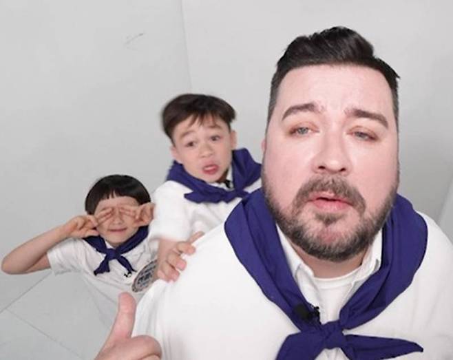 ▲ 샘 해밍턴 가족. 제공| '공부와 놀부'