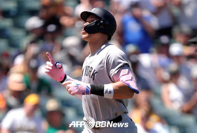 뉴욕 양키스 외야수 애런 저지. /AFPBBNews=뉴스1