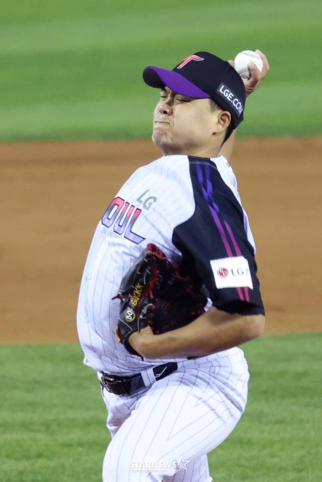 LG 장현식. /사진=김진경 대기자