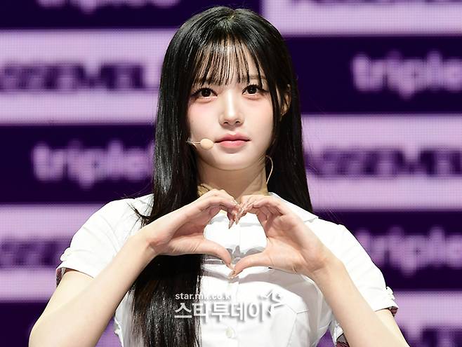 그룹 트리플에스 채원. <강영국 기자>