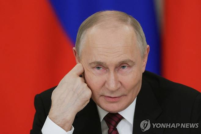 블라디미르 푸틴 러시아 대통령 [AFP/크렘린풀 연합뉴스. 재판매 및 DB 금지]
