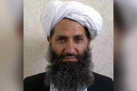 하이바툴라 아쿤드자다 탈레반 최고 지도자 [아프간 매체 톨로뉴스 캡처. 재판매 및 DB 금지]