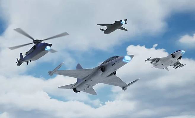 레이시온사의 팬텀스트라이크 레이더 이미지