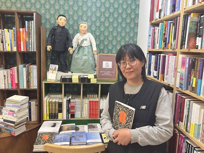 임인자 독립서점 '소년의 서' 책방지기. /임지섭 기자 ljs@namdonews.com