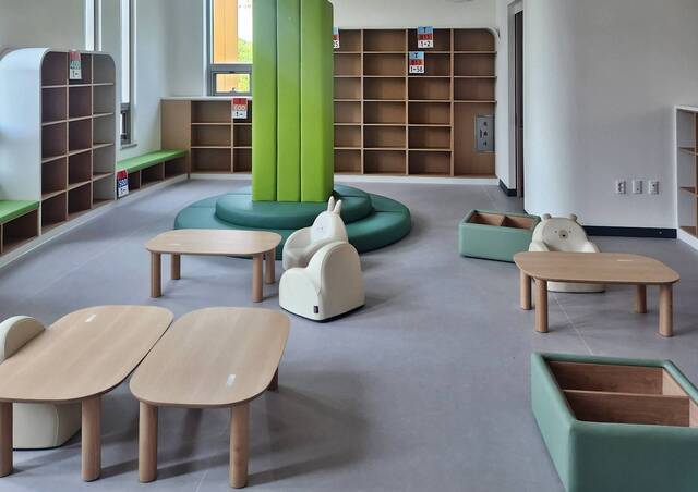 경주시가 리모델링해 재개관하는 송화도서관의 내부시설. 경주시 제공