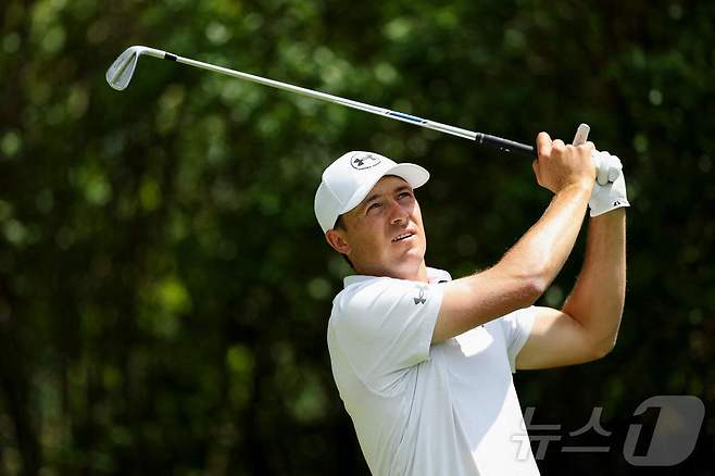 PGA 챔피언십에서 커리어 그랜드슬램에 도전하는 조던 스피스(미국). ⓒ AFP=뉴스1
