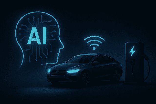 AI 미래차 (사진=챗GPT 제작)