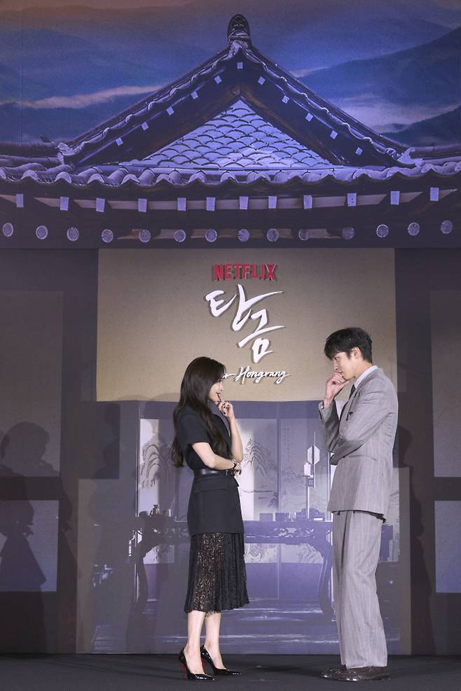 ‘탄금’ 제작발표회 조보아, 이재욱 (제공: 넷플릭스)
