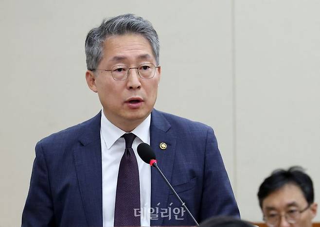 김민석 고용노동부 장관 직무대행. ⓒ뉴시스