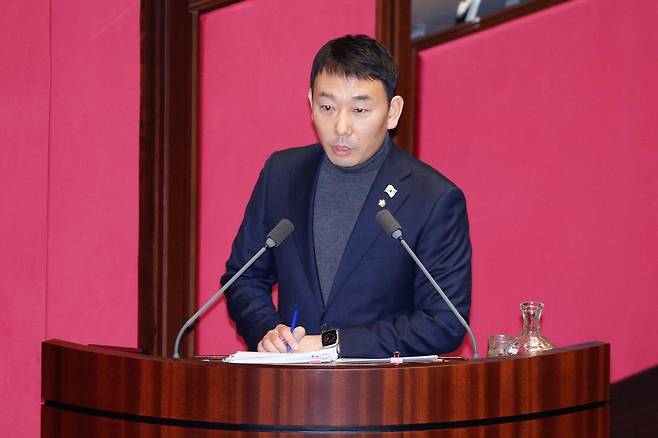 김용민 더불어민주당 의원. 2025.2.13/뉴스1