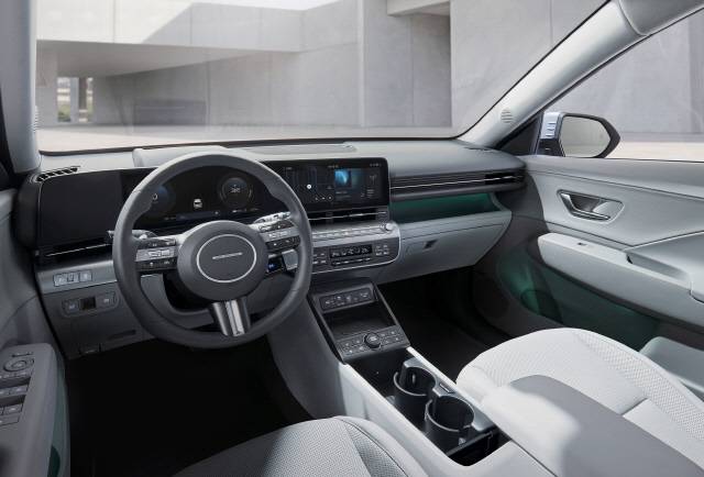 2025 코나 일렉트릭 내장. 현대차 제공