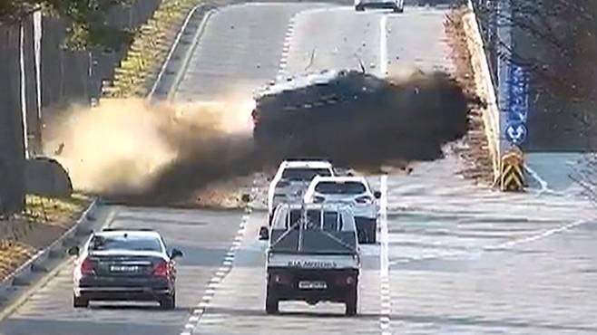 2022년 12월 강원 강릉시에서 발생한 차량 급발진 의심 사고