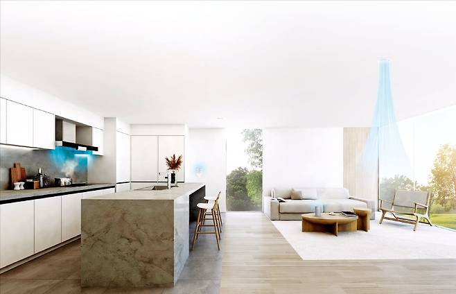 경동나비엔의 환기청정기 ‘매직플러스’.  경동나비엔 제공