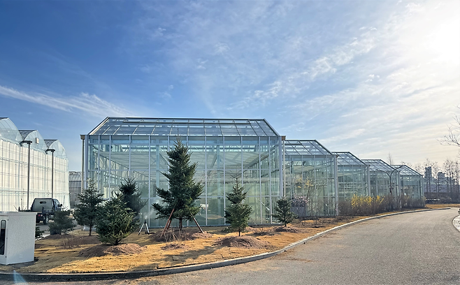 국립세종수목원 자생식물종자공급센터 전경. 한국수목원정원관리원 제공