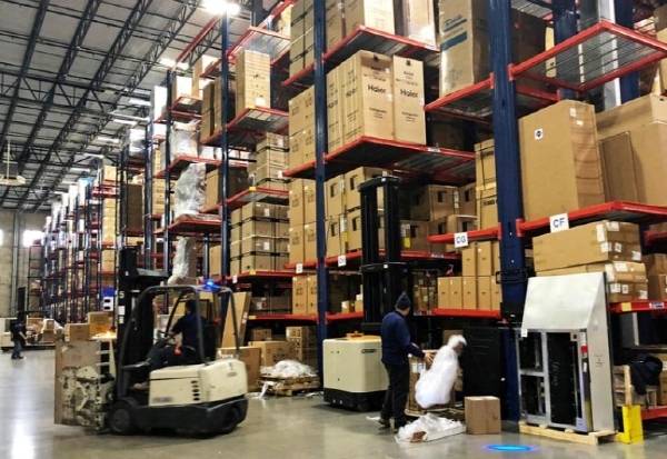미국의 한 보세창고 모습 [사진 = 로이터 연합뉴스]