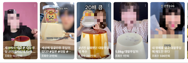 대왕푸딩. [사진 = 유튜브 캡처]