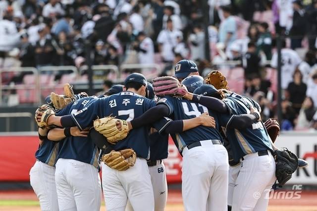 파죽의 7연승을 질주 중인 NC 선수단. 사진=NC 제공