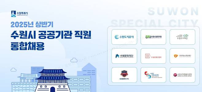 수원시 공공기관 통합채용 홈페이지 갈무리./사진제공=수원시