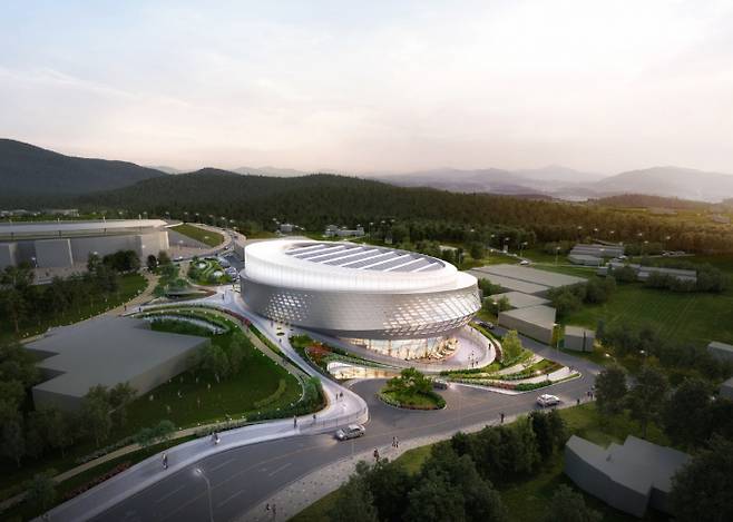 양평종합체육센터 조감도. /사진제공=양평군