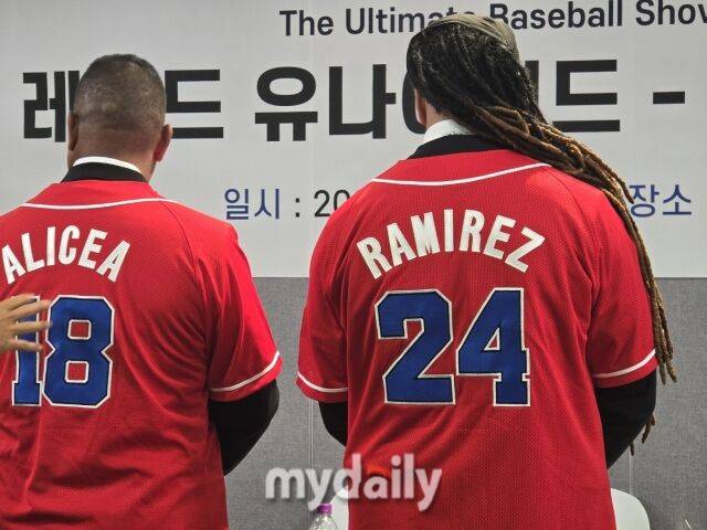 라미레즈와 알레시아/고척=김진성 기자 kkomag@mydaily.co.kr