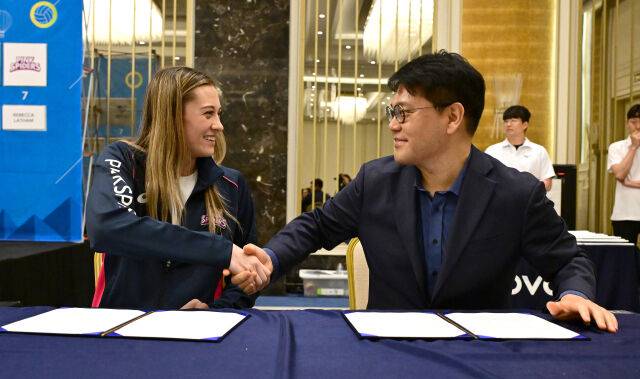 흥국생명 지명 레베카 라셈./KOVO