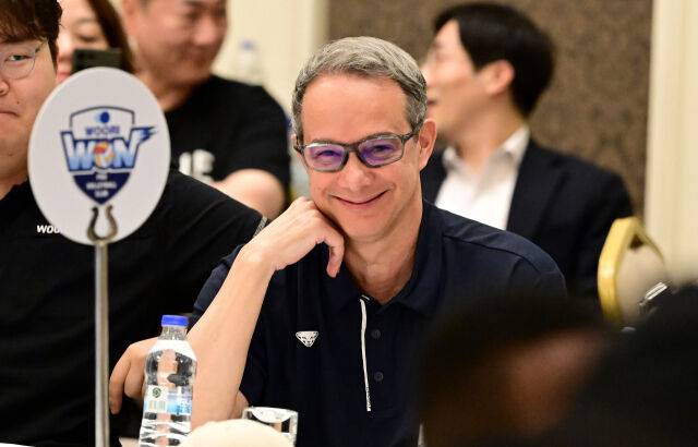 우리카드 마우리시오 파에스 감독./KOVO