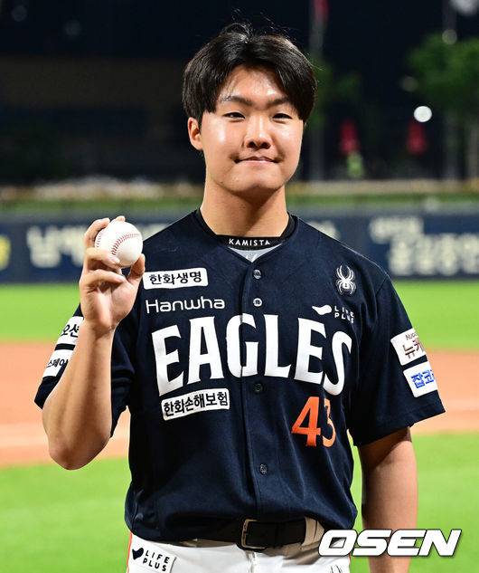 한화 이글스 정우주. /OSEN DB