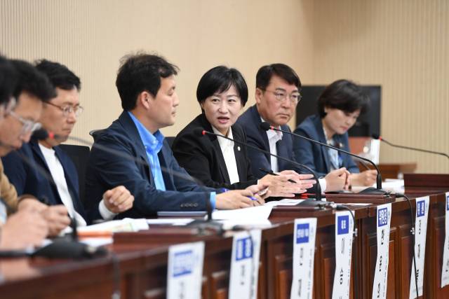 ▲광주 광산구의회 기후특위, '광산형 정책사업' 추진방향 논의ⓒ광산구