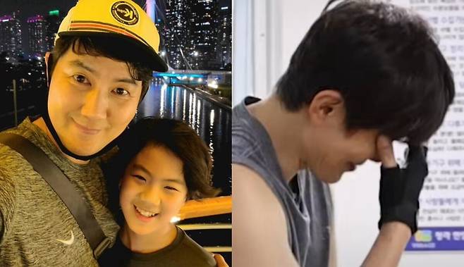 류진이 19살 큰아들 찬형 군의&nbsp;성장에 벅찬 감정을 드러냈다.&nbsp; 류진 인스타그램, 유튜브 채널 ‘가장(멋진)류진’ 캡처