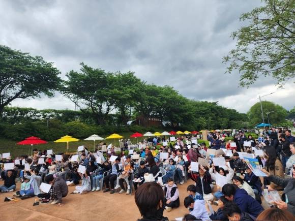 풍덕동 장미터널 일원에서 개최한 ‘제4회 풍덕동 장미축제’