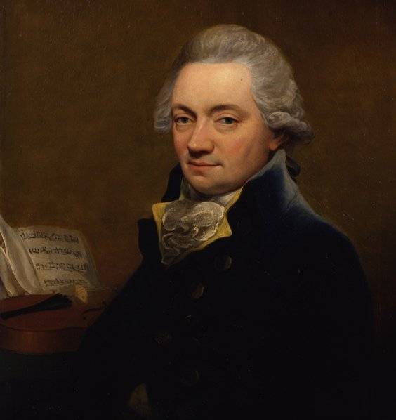 바이올린 연주자이자 공연기획자인 요한 페터 잘로몬. 위키피디아