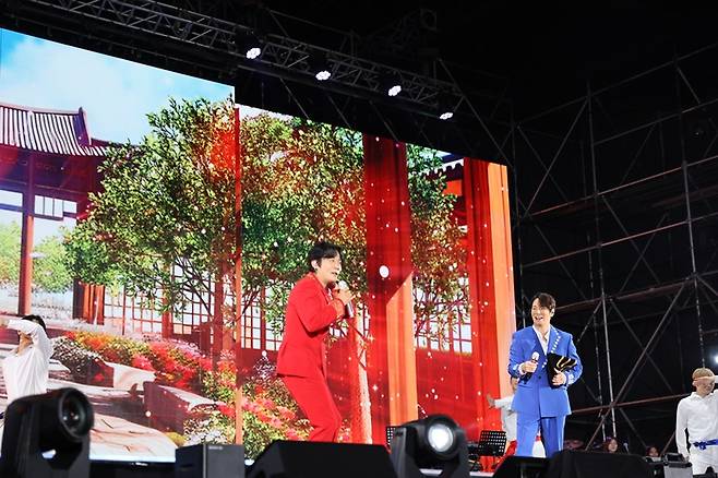 환희 "트로트 시작 후 감사한 일상"..'현역가왕2' 대구 공연 성료