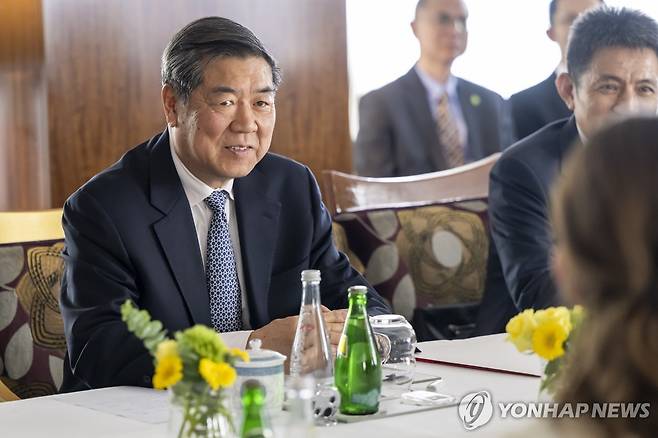 대미 관세 협상 책임자인 허리펑 중국 부총리 [EPA 연합뉴스 자료사진]