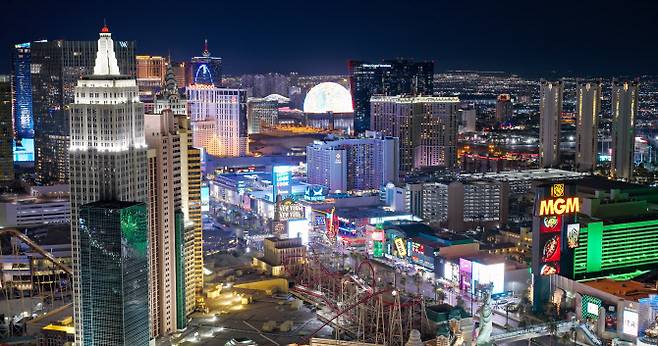 국 네바다주 라스베이거스 전경 (사진=게티이미지)