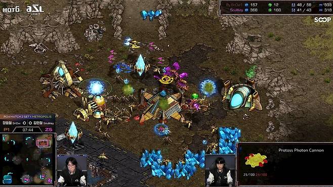 - 김민철의 날카로운 타이밍 러시를 막아내지 못한 장윤철