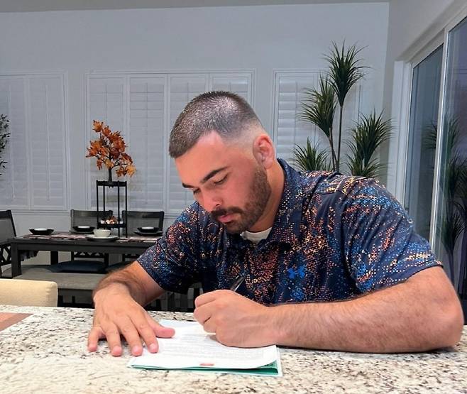 롯데 자이언츠 새 외국인 투수 알렉 감보아. 롯데 자이언츠 제공