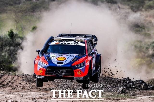 2025 WRC 3라운드 사파리 랠리 케냐 경기 모습. /한국타이어
