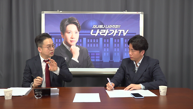 이준우 국민의힘 대변인(왼쪽)과 신주호 전 국민의힘 상근부대변인ⓒ데일리안