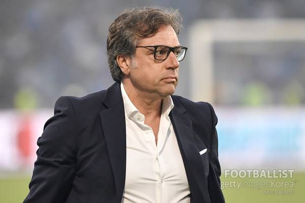 크리스티아노 준톨리 나폴리 단장. 게티이미지코리아